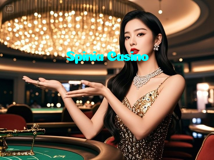 Spinia Casino casino presented on mobile device in Pakistan with slots and live games