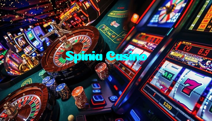 Spinia Casino casino presented on mobile device in Pakistan with slots and live games