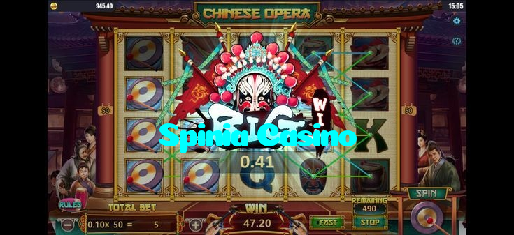 available types of Spinia Casino bet including pre-match live express and system bets